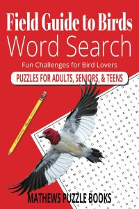 Field Guide to Birds Word Search Book - sold on East Texas Birding