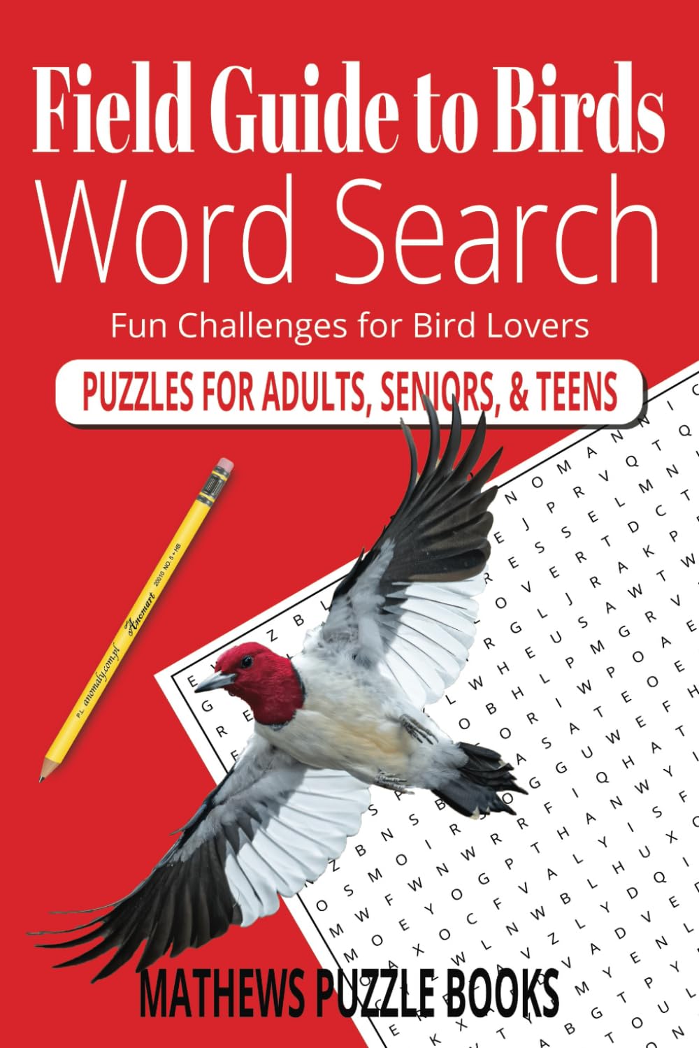 Field Guide to Birds Word Search Book - sold on East Texas Birding