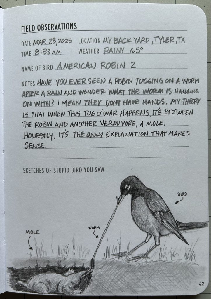 Birdbrain Brian's Blog: Brian Sanders