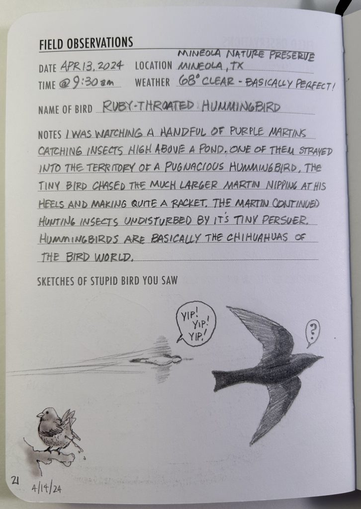 Birdbrain Brian's Blog: Brian Sanders