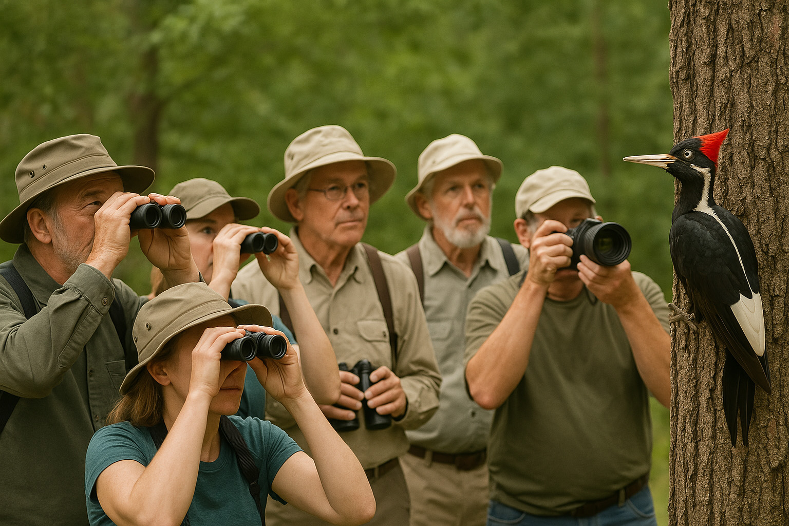 Texas Birder - Ivory-billed Woodpecker