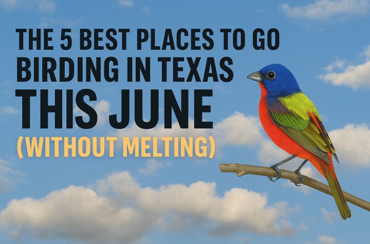 Best places to bird in Texas in June - Bird with Texas Birder