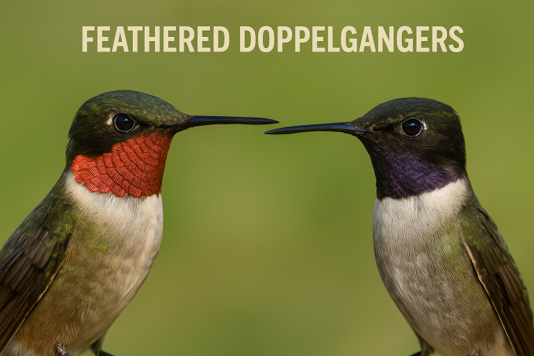 Texas Bird Identification - Species that look alike - Feathered Doppelgangers.