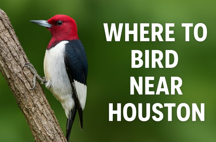 Where to Bird Near Houston, Texas - Texas Birder locations. Bird IDs