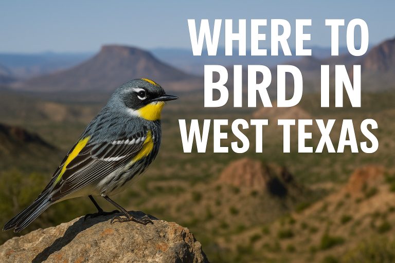 Where to Bird in WEst Texas - Texas Birder locations - Bird IDs