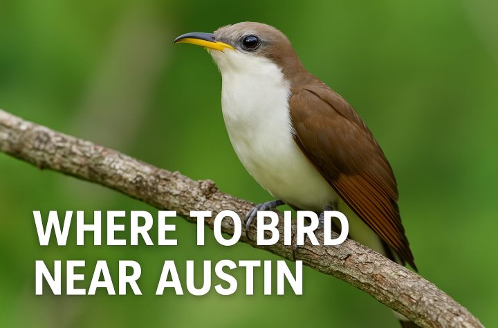 Where to Bird Near Austin, Texas - Texas Birder locations. Bird IDs, Birding gear, Texas Bird Identification