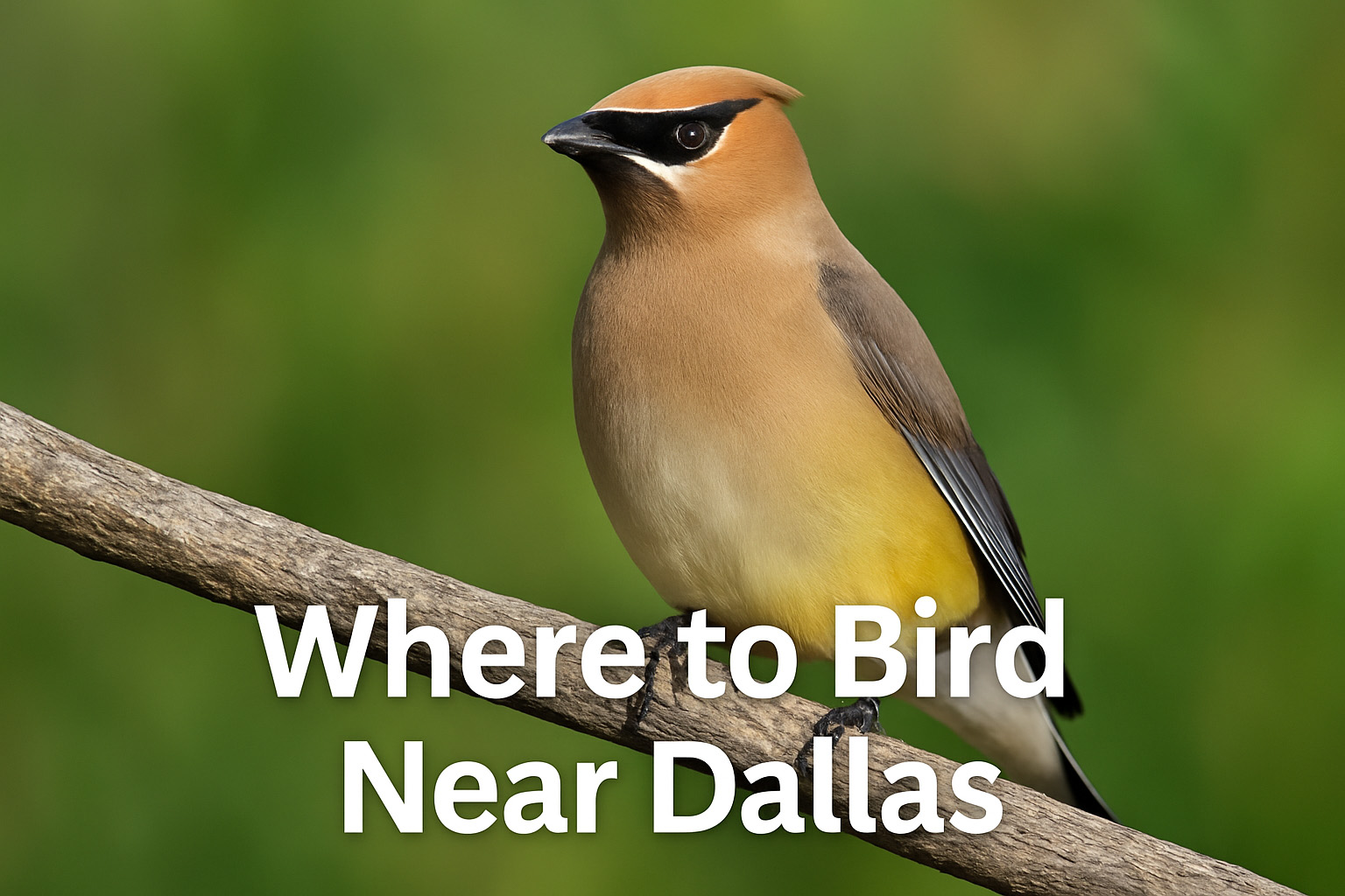 Where to Bird Near Dallas, Texas - Texas Birder locations. Bird IDs,