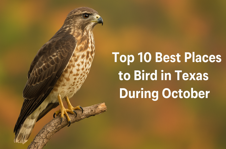 Best Places to Bird in Texas in October: TexasBirder.com